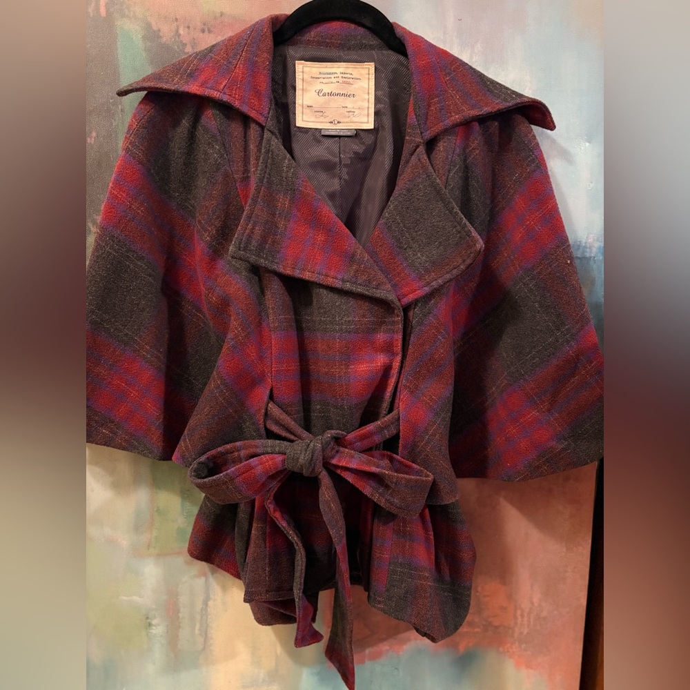 Anthropologie Cape Jacket